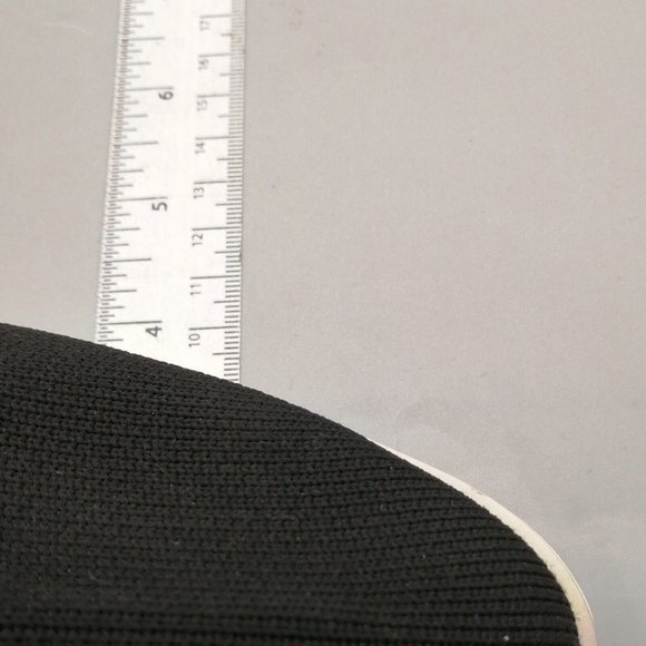 Steven by‎ Steve Madden Womens Bell Pull On Sneaker Black Stretch Wedge Heel 10M - Picture 6 of 9